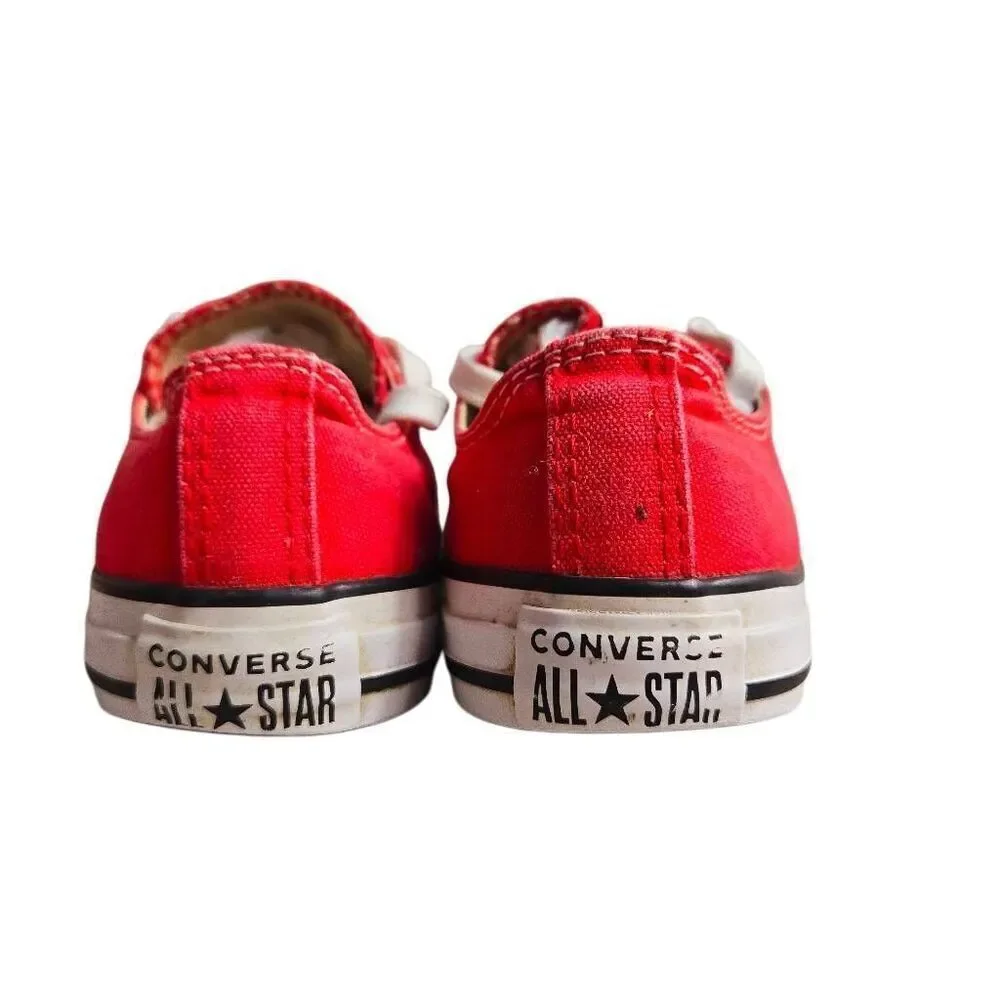 Converse red sneakers 2